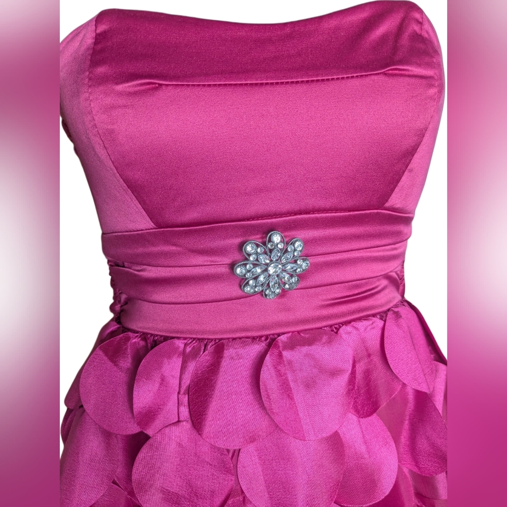 Y2K Strapless Dress, Ruby Rox - Picture 2 of 13